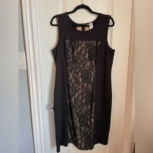 Lace Front Dress